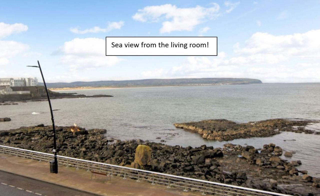 Promenade Apartment Panoramic Sea Views Portstewart Exteriör bild