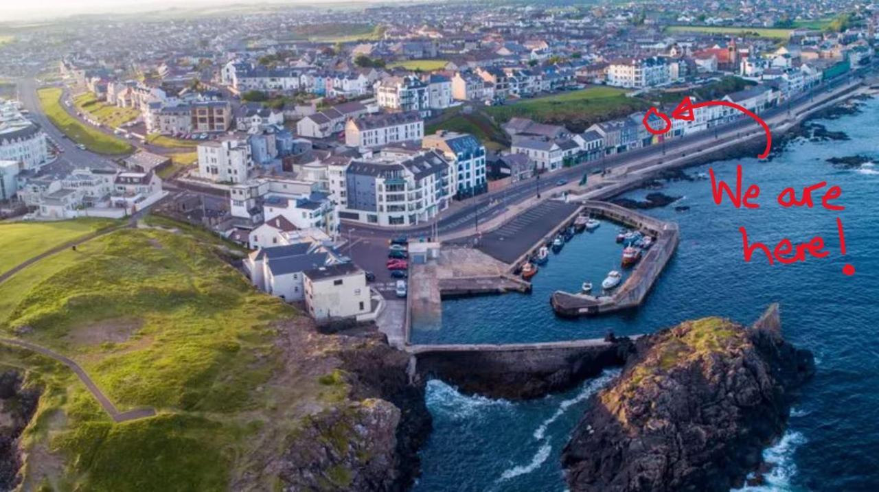 Promenade Apartment Panoramic Sea Views Portstewart Exteriör bild