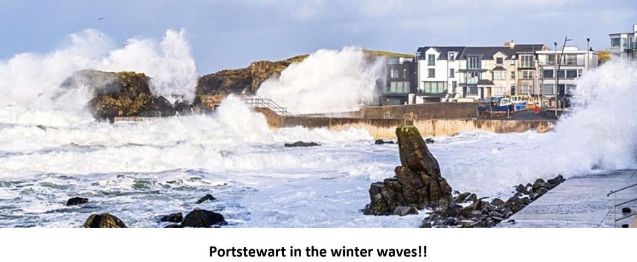 Promenade Apartment Panoramic Sea Views Portstewart Exteriör bild